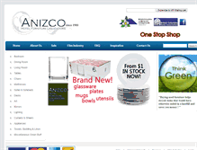 Tablet Screenshot of anizcofurniture.com